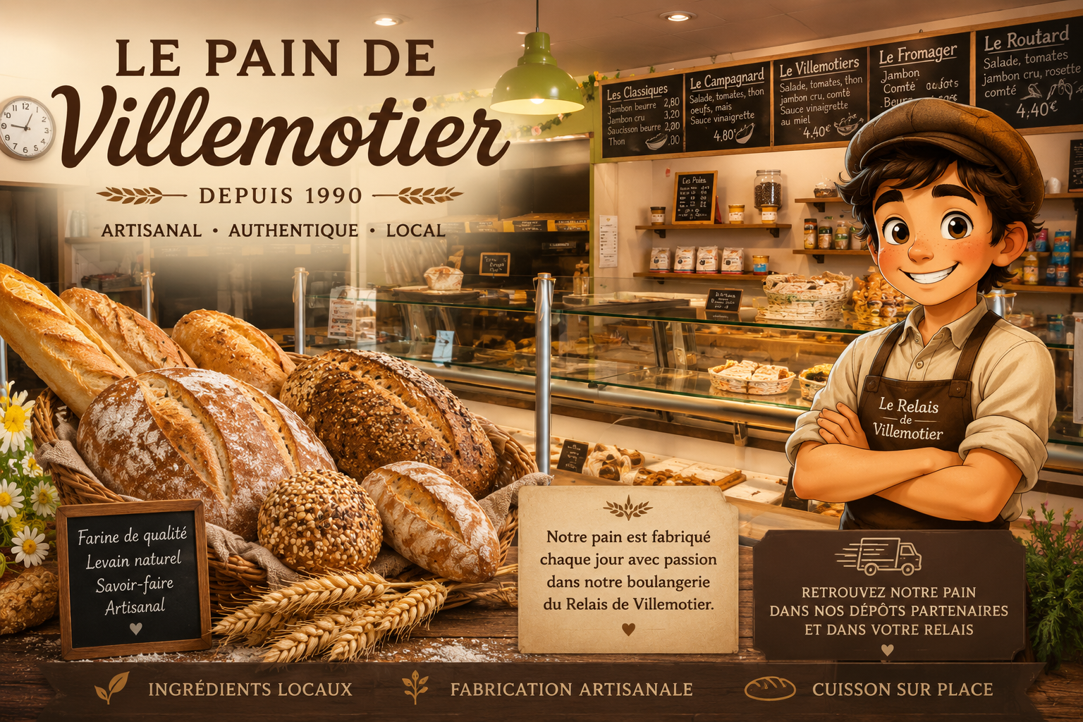 Boulangerie du Relais de Villemotier