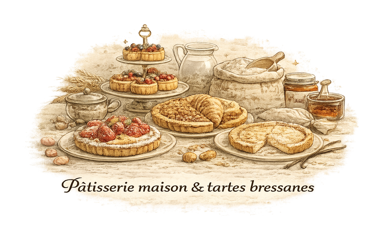 Pâtisserie maison artisanale