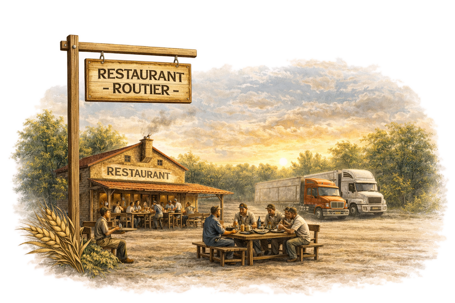 Restaurant routier et familial
