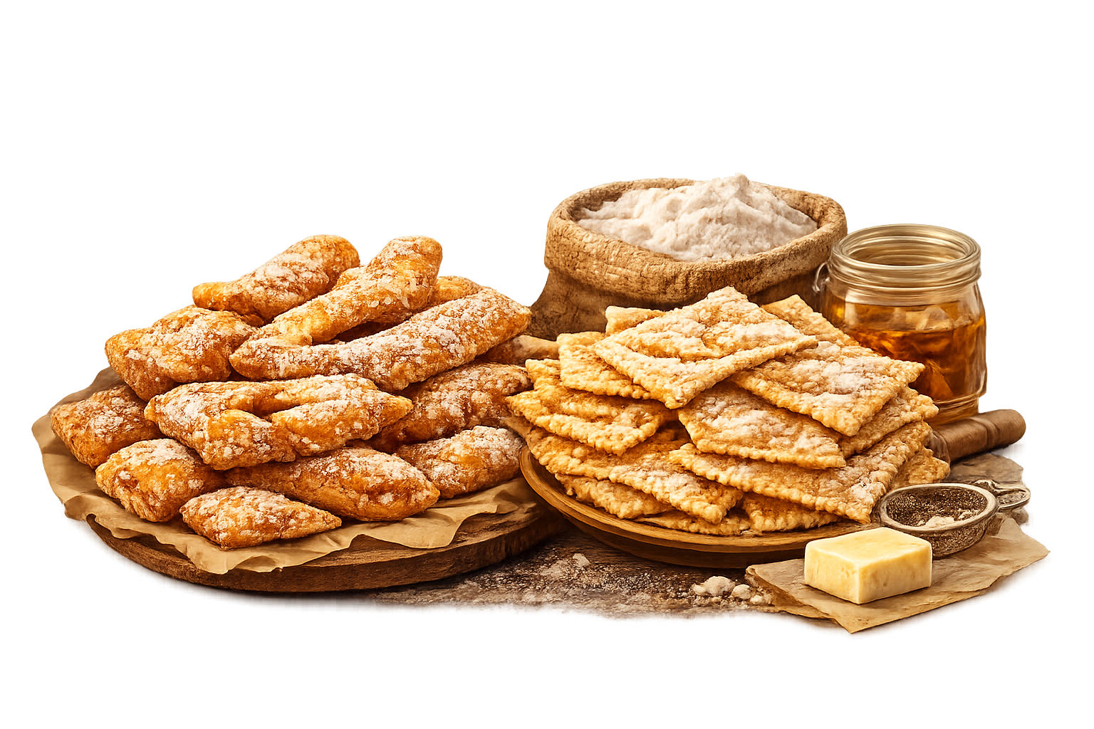 Bugnes et oreillettes - Le Relais de Villemotier