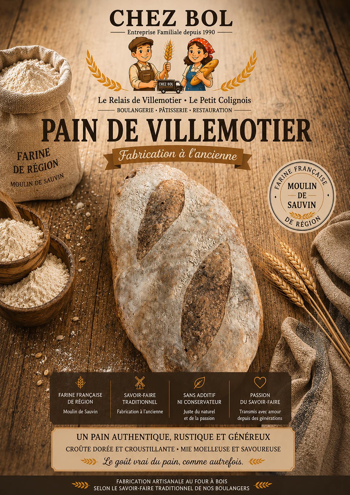 Le Pain de Villemotier 